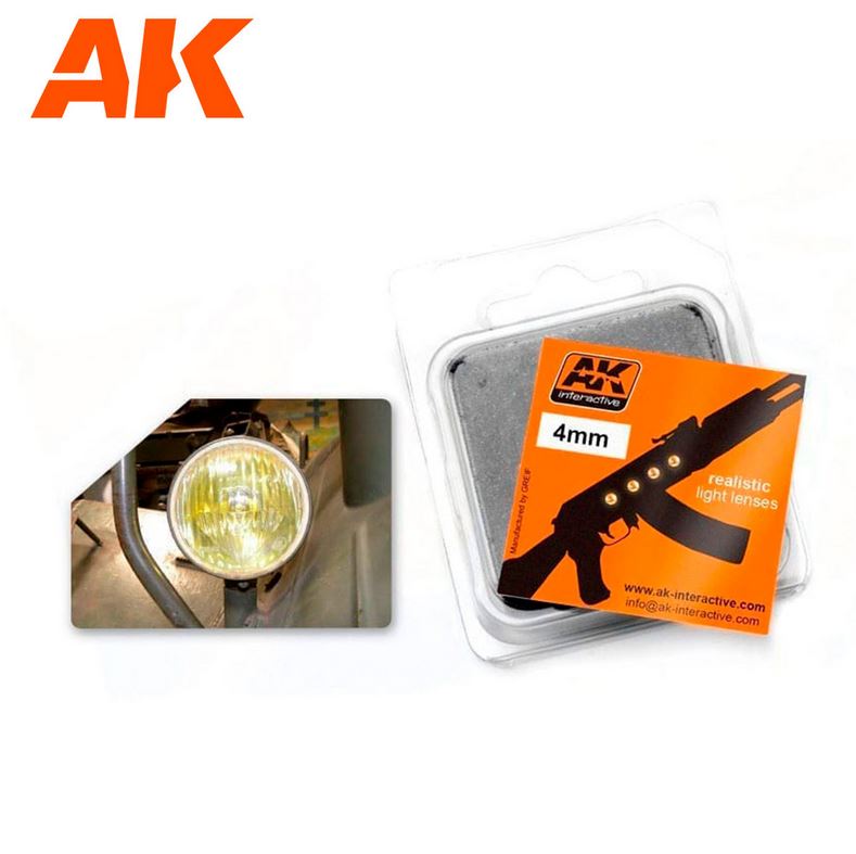 AK INTERACTIVE Lentes Ambar 4mm