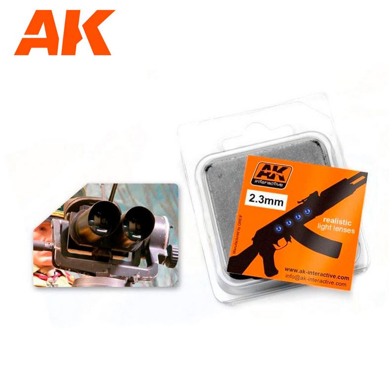 AK INTERACTIVE Lentes Color Opticas 2,3mm