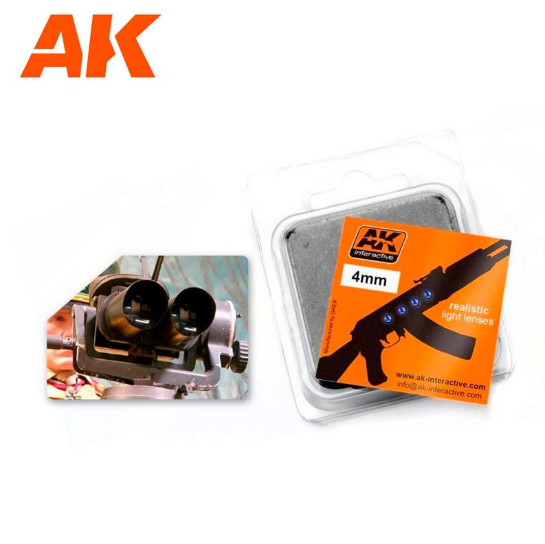 AK INTERACTIVE Lentes Color Opticas 4mm