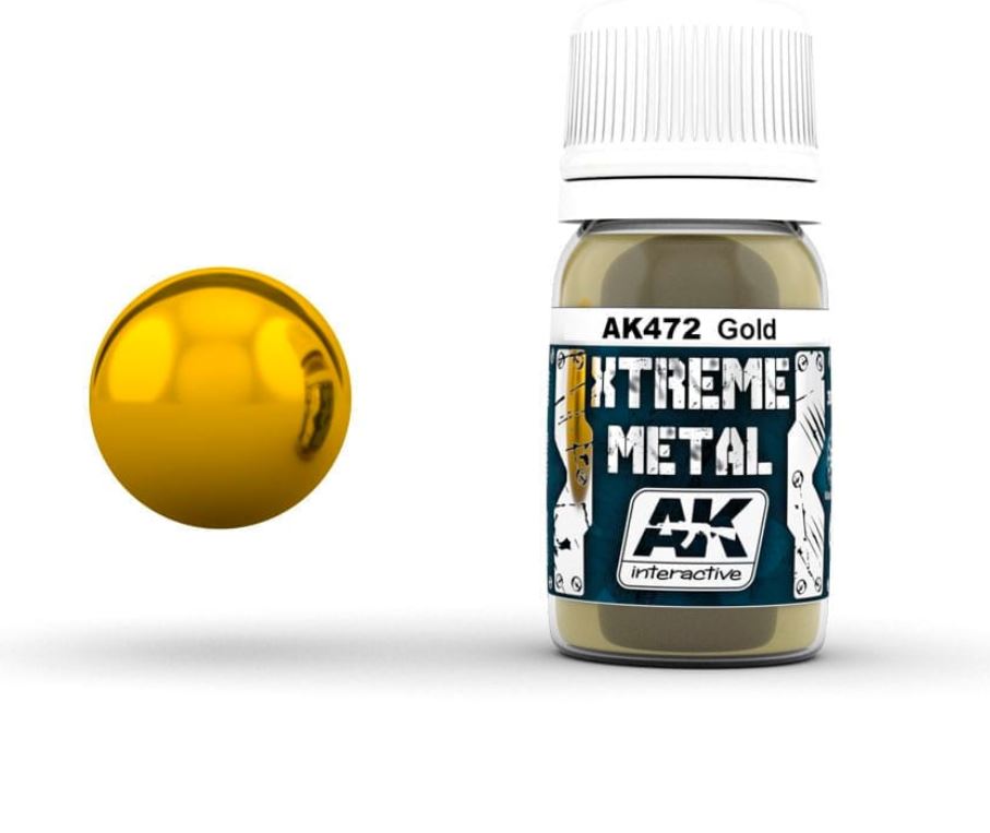 AK INTERACTIVE Xtreme Metal - Metal Gold 30ml