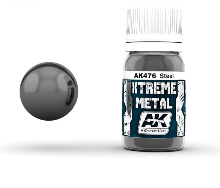 AK INTERACTIVE Xtreme Metal - Metal Steel 30ml