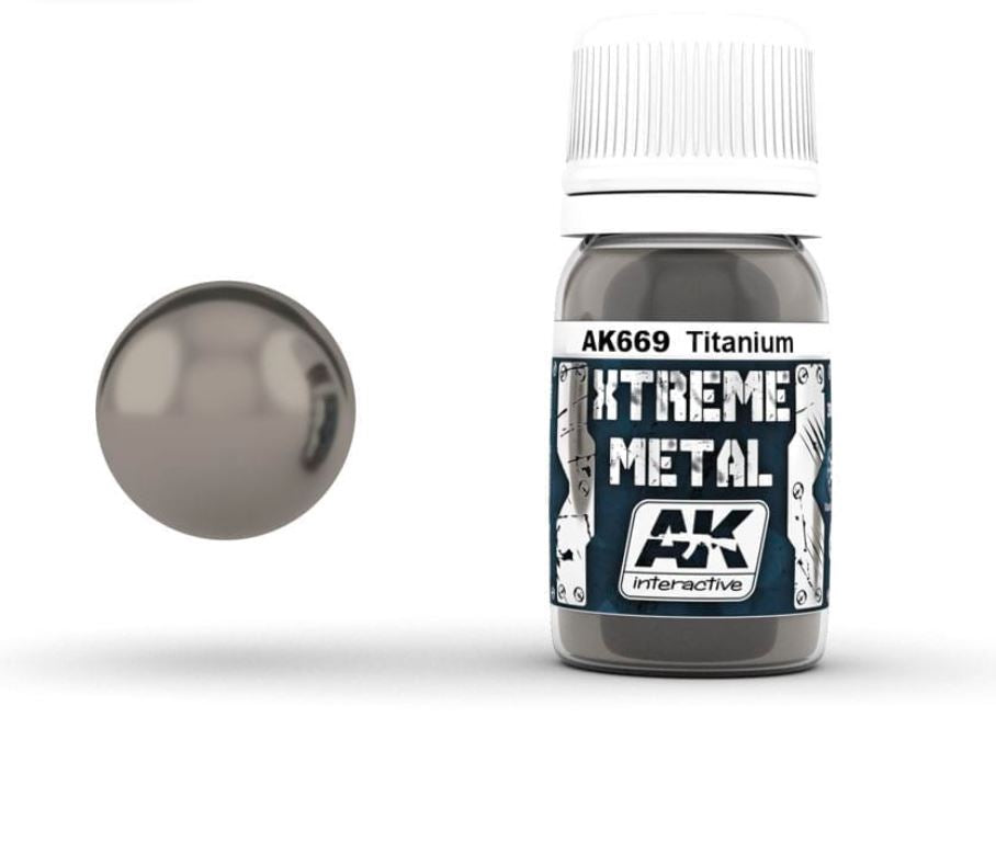 AK INTERACTIVE Xtreme Metal - Titanium 30ml