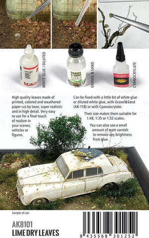 AK INTERACTIVE Limette – Trockene Blätter 1/35