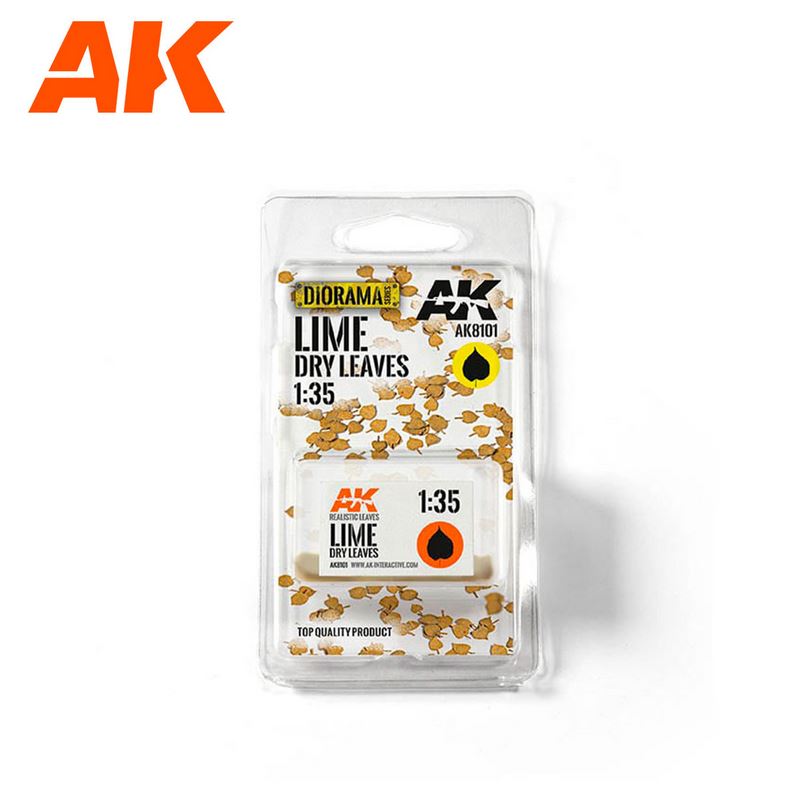 AK INTERACTIVE Lime - Dry Leaves 1/35