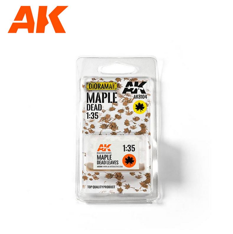 AK INTERACTIVE Maple Dead Leaves - Dry Leaves 1/35