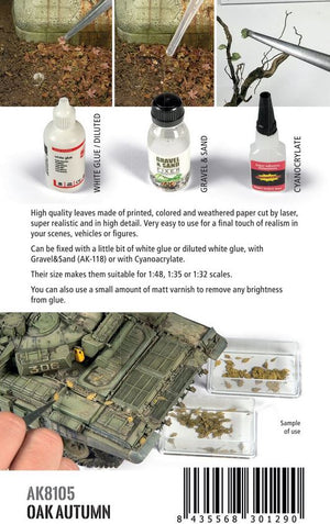 AK INTERACTIVE Oak Autumn - Dry Leaves 1/35