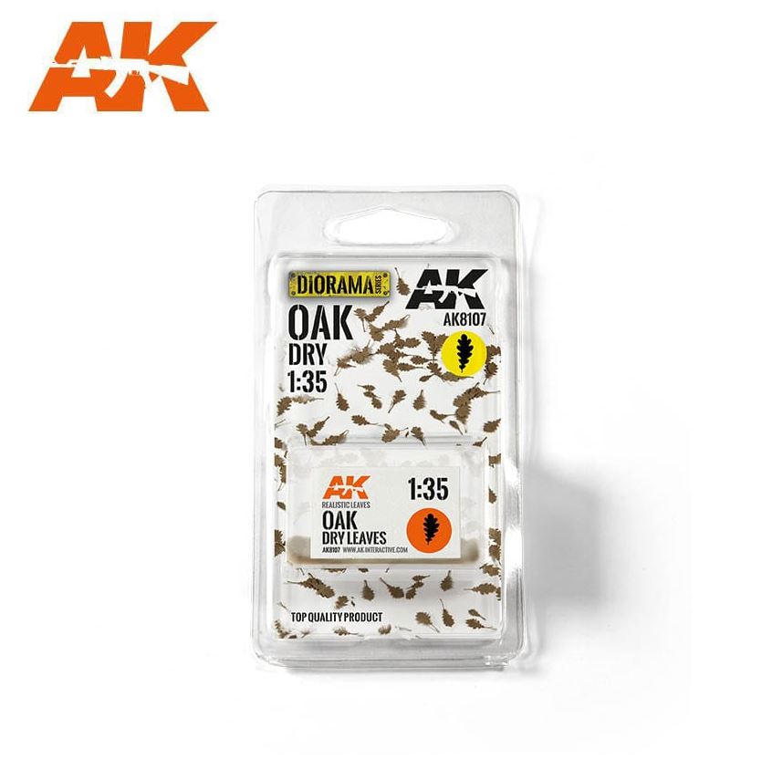 AK INTERACTIVE Hojas de Roble Secas 1/35