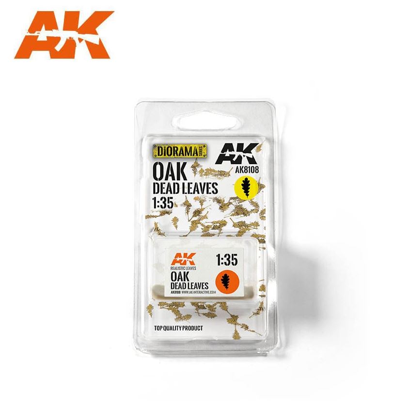 AK INTERACTIVE Hojas de Roble Muertas 1/35