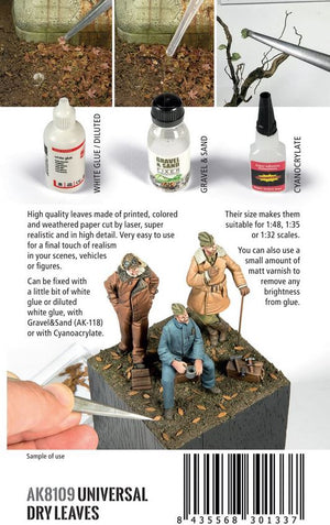 AK INTERACTIVE Getrocknete Blätter 1/35