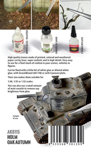AK INTERACTIVE Hojas de Encina Otoñales 1/35