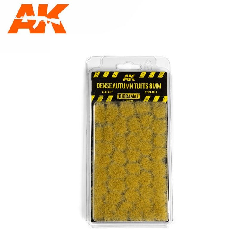 AK INTERACTIVE Dense Autumn Tufts 8mm