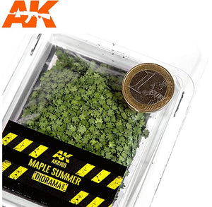 AK INTERACTIVE Hojas de Arce Veraniegas 1/35, 1/32 , 75mm, 90mm