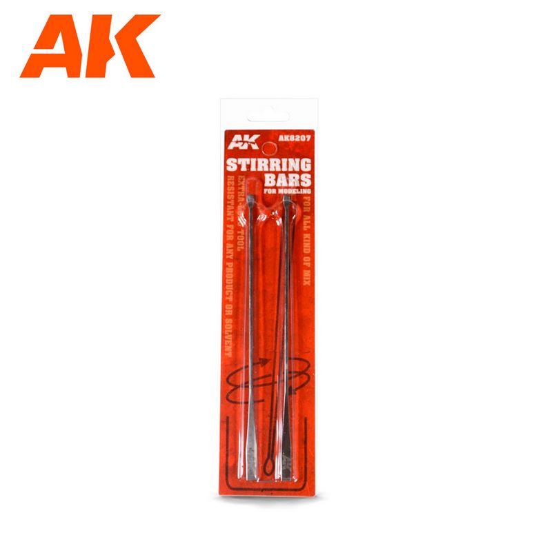 AK INTERACTIVE Modeling Stirring Bars (2 pieces)