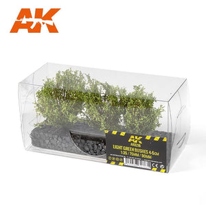 AK INTERACTIVE Light Green Bushes 4-5cm (1/35 / 75mm / 90mm)
