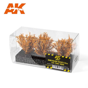 AK INTERACTIVE Dark Yellow Bushes 4-5cm (1/35 / 75mm / 90mm)