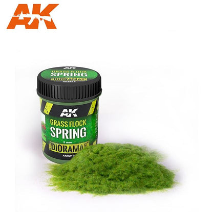 AK INTERACTIVE Grass Flock 2mm Spring