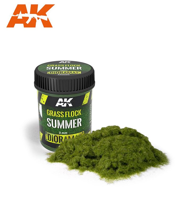 AK INTERACTIVE Grass Flock 2mm Summer