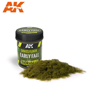 AK INTERACTIVE Grass Flock 2mm Early Fall