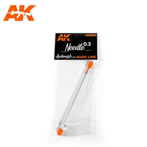 AK INTERACTIVE Aguja de 0.3 para Aerógrafo AK9000