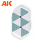 AK INTERACTIVE Double Sided Sponge (Semi-gloss Effect / Fine Polishing)