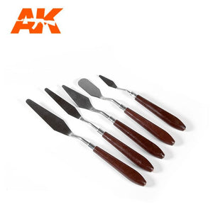 AK INTERACTIVE Juego de Espatulas para Modelar