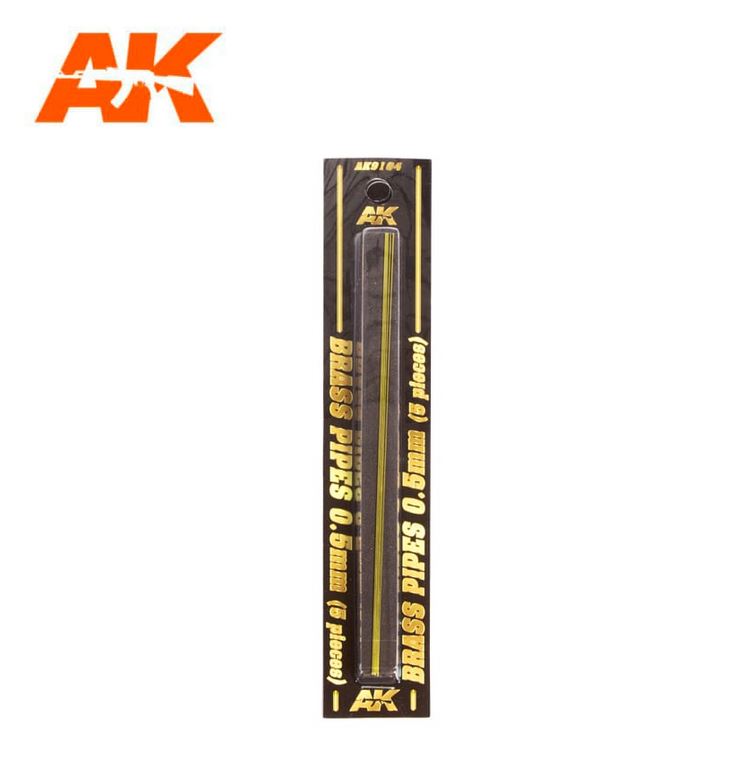AK INTERACTIVE Brass Pipes 0,5mm - 5 units