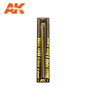AK INTERACTIVE Brass Pipes 0,8mm - 5 units