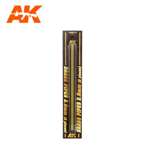 AK INTERACTIVE Brass Pipes 2,6mm - 2 units