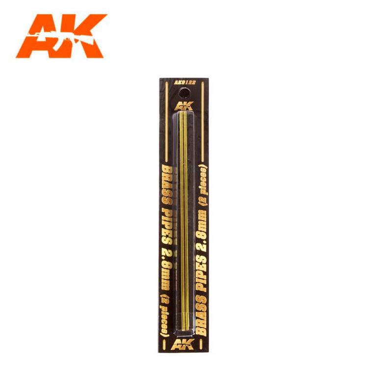 AK INTERACTIVE Brass Pipes 2,8mm - 2 units