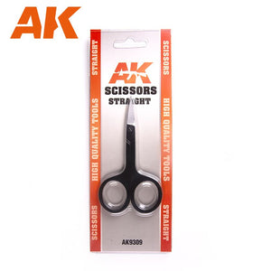 AK INTERACTIVE Tijeras de Punta Recta especiales para Fotograbados