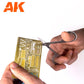 AK INTERACTIVE Tijeras de Punta Recta especiales para Fotograbados