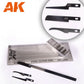 AK INTERACTIVE Conjunto de Mango y 3 Hojas de Corte de Sierra