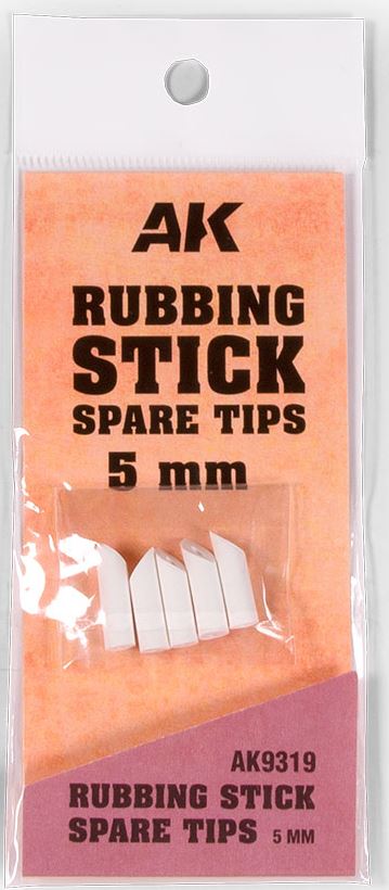 AK INTERACTIVE Rubbing Stick Spare Tips (5mm)
