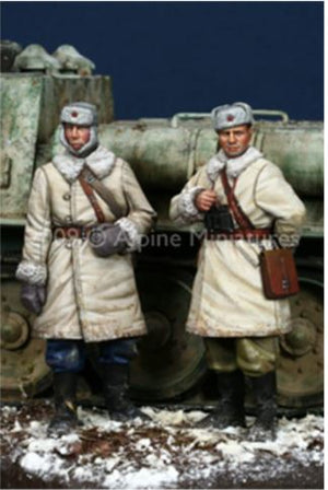 ALPINE (1/35) WW2 Russian AFV Crew SET (2 FIGS)