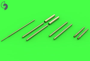 MASTER (1/32) Fw 190 A7 - A9 armament set (MG 131 barrel tips, MG 151 barrels, MG 151 fairings) & Pitot Tube
