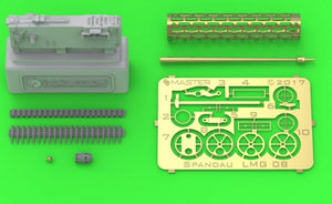 MASTER (1/32) German WW I machine gun Spandau LMG 08 (1pc) - with cooling jacket ver.1