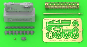 MASTER (1/32) German WW I machine gun Spandau LMG 08 (1pc) - with cooling jacket ver.2