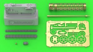MASTER (1/32) German WW I machine gun Spandau LMG 08 (1pc) - with cooling jacket ver.3