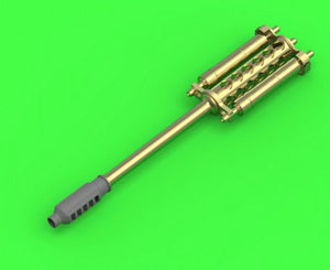 MASTER (1/35) AH-64 Apache - M230 Chain Gun barrel (30mm), Pitot Tubes and tail antenna (resin, PE and turned parts)