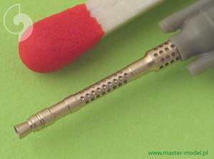 MASTER (1/48) Canons de mitrailleuse d'avion allemande MG 131 (13 mm) (2 pièces)