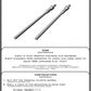 MASTER (1/48) German aircraft machine gun MG 151 (20mm) barrels (2pcs)