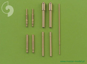 MASTER (1/48) Fw 190 A2 - A5 armament set (MG 17 barrel tips, MG FF barrels, MG 151 barrels in fairings) & Pitot Tube