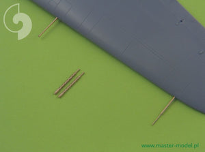 MASTER (1/48) A6M5 Zero armament set (7,7mm, 20mm gun barrels) & Pitot tube