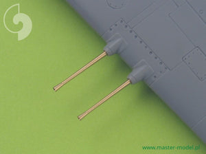 MASTER (1/48) Japanese Type 99 20mm Mark 2 gun barrels (4pcs)