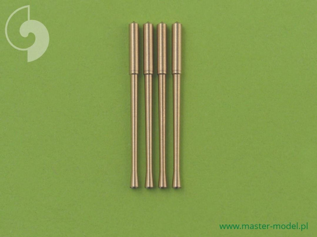 MASTER (1/48) Japanese Type 99 20mm Mark 2 gun barrels (4pcs)