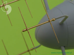MASTER (1/48) Radar allemand FuG 220 Lichtenstein SN-2 (utilisé sur les chasseurs de nuit Bf 110, Ju 88)