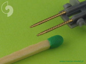 MASTER (1/48) Canons d'avion Browning AN/M2 calibre .30 (7,62 mm) (2 pièces)
