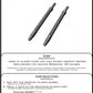 MASTER (1/48) Browning AN/M2 aircraft .30 caliber (7,62mm) barrels (2pcs)