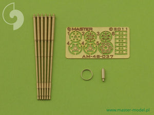 MASTER (1/48) M61 A1 Vulcan - Six-barrelled rotary 20mm cannon - turned barrels with etched barrel clamps