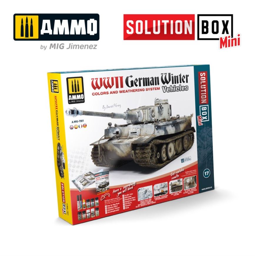 AMMO SOLUTION BOX MINI – How to Paint WWII German Winter Vehicles